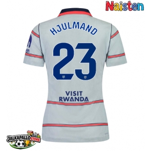 Atletico Madrid Morten Hjulmand #23 Kolmaspaita Naisten 2026-27 Lyhythihainen